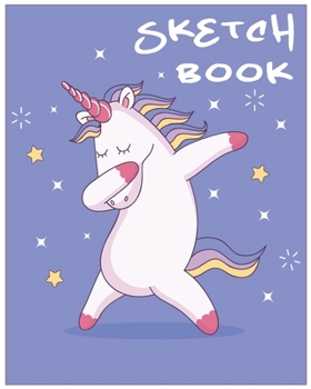 SKETCH BOOK: A Large Notebook With Blank Paper for Drawing, Writing, Painting, Sketching, 100 Pages, 8x10