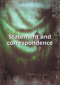 Paperback Statement and correspondence Book