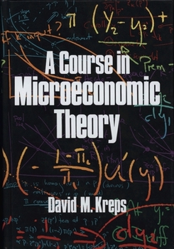 Hardcover A Course in Microeconomic Theory Book