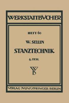 Paperback Stanztechnik: Vierter Teil Formstanzen [German] Book