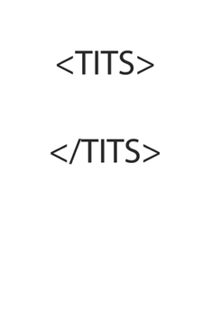 Paperback Carnet De Notes: Seins Seins Html Sarcasme Nerd Cadeaux Blague 120 Pages, 6X9 (Environ A5), Quadrill? [French] Book