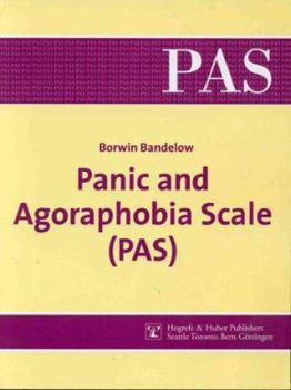 Paperback Panic & Agoraphobia Scale (Pas) Book