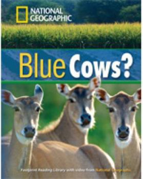 Hardcover Blue Cows? Book