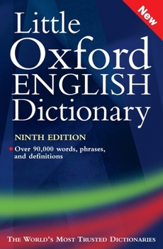 Hardcover Little Oxford English Dictionary Book