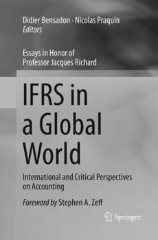 Paperback Ifrs in a Global World: International and Critical Perspectives on Accounting Book