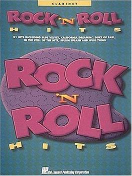 Paperback Rock and Roll Hits - Clarinet Book