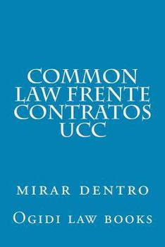 Paperback Common Law frente Contratos UCC: mirar dentro Book