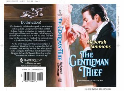 Mass Market Paperback The Gentleman Thief Book