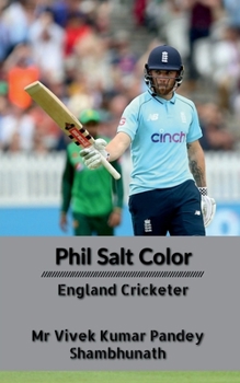 Paperback Phil Salt Color: England Cricketer Book