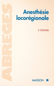 Paperback Anesthesie loco-regionale: Pod [French] Book