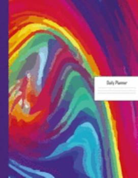 Planner: 2020 - 2021 Pretty Tie Dye Daily Planner | Colorful Tyed & Died Tye Die Colors Cover | January 20 - December 20 | Writing Notebook | Datebook ... | Plan Days, Set Goals & Get Stuff Done