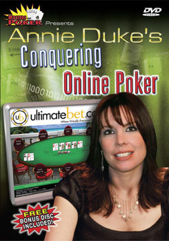 DVD Annie Duke's Conquering Online Poker Book