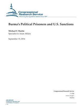 Paperback Burma's Political Prisoners and U.S. Sanctions Book