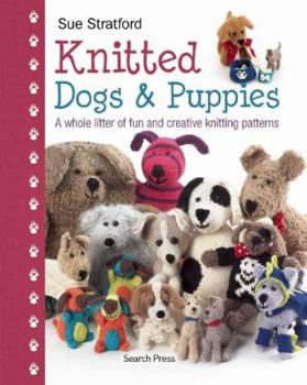 Hardcover Knitted Dogs & Puppies Book