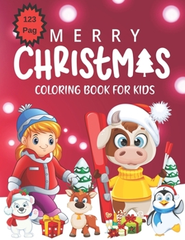 Paperback Happy Merry Christmas: Paint and Color Book