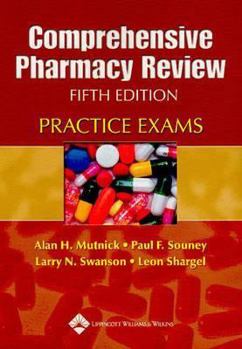 Paperback Comprehensive Pharmacy Review Practice Exams Book