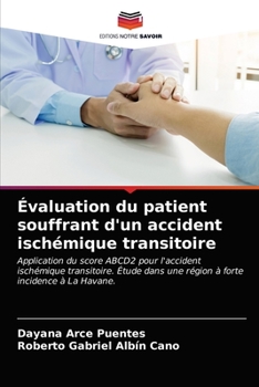 Paperback Évaluation du patient souffrant d'un accident ischémique transitoire [French] Book