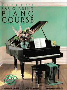 Paperback Alfred's Basic Adult Piano Course Lesson Book, Bk 2 Book