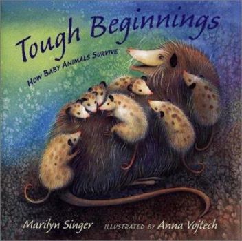 Hardcover Tough Beginnings: How Baby Animals Survive Book