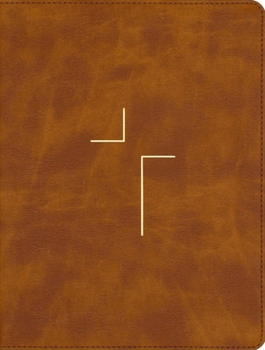 Imitation Leather The Jesus Bible, ESV Edition, Leathersoft, Tan Book