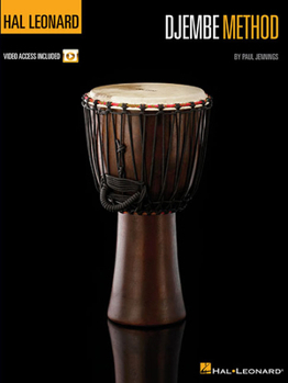 Paperback Hal Leonard Djembe Method Book/Online Media Book