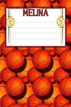 Paperback Basketball Life Melina: College Ruled Composition Book