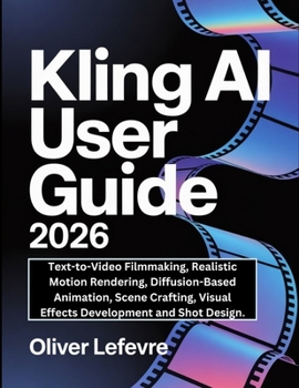 Paperback Kling AI User Guide 2026: Text-to-Video Filmmaking, Realistic Motion Rendering, Diffusion-Based Animation, Scene Crafting, Visual Effects Development Book