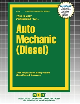 Paperback Auto Mechanic (Diesel) Book