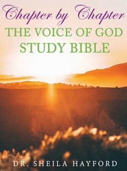 Hardcover Chapter by Chapter The Voice of God Study Bible Book