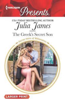 Mass Market Paperback The Greek's Secret Son [Large Print] Book