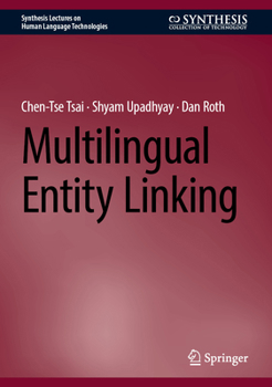 Hardcover Multilingual Entity Linking Book