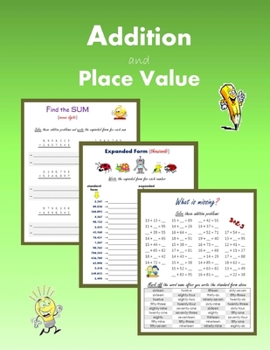 Paperback Addition & Place Value Book