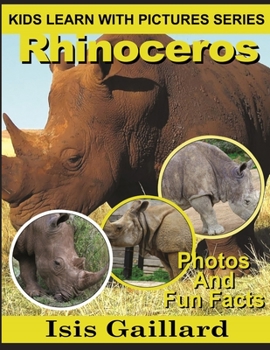 Paperback Rhinoceros: Photos and Fun Facts for Kids Book