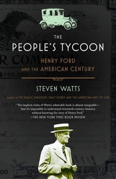 Paperback The People's Tycoon: Henry Ford and the American Century Book
