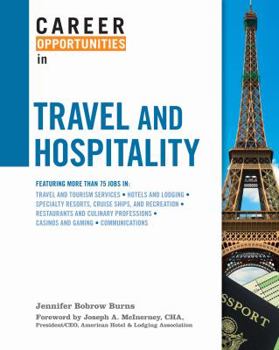 Hardcover Career Opportunities in Travel and Hospitality Book