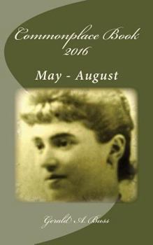 Paperback Commonplace Book 2016: May - August Book