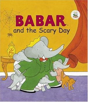 Hardcover Babar and the Scary Day Book