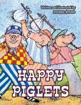 Hardcover Happy Piglets Book