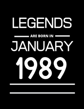 LEGENDS are born in January 1989: 2020 Daily Diary: One page per day with month tabs, one year 366 day fully line and dated journal. The Homemaker's Friend. Jan 1, 2020 to Dec 31, 2020