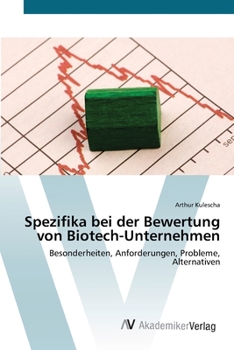 Paperback Spezifika bei der Bewertung von Biotech-Unternehmen [German] Book