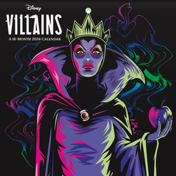 Calendar 24wall Disney Villains Book