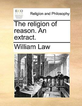 Paperback The religion of reason. An extract. Book