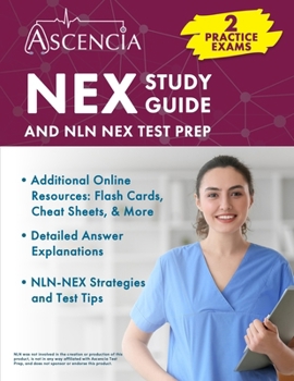 Paperback NEX Study Guide: 2 Practice Exams and NLN NEX Test Prep Book