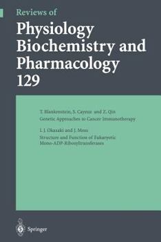 Paperback Reviews of Physiology, Biochemistry and Pharmacology Book