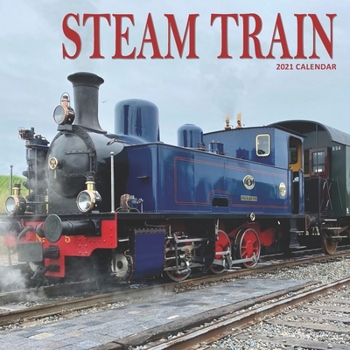 Paperback Steam Train: 2021 Calendar Book