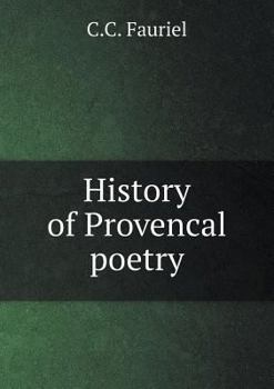 Paperback History of Provencal poetry Book