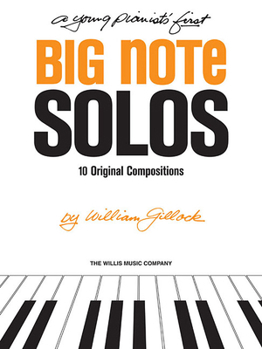 Paperback A Young Pianist's First Big Note Solos: Early to Mid-Elementary Level Book