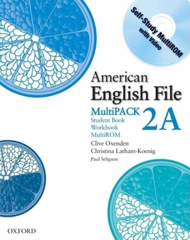 Paperback American English File, MultiPACK 2A [With CDROM] Book