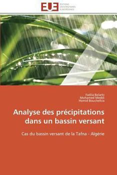 Paperback Analyse Des Précipitations Dans Un Bassin Versant [French] Book