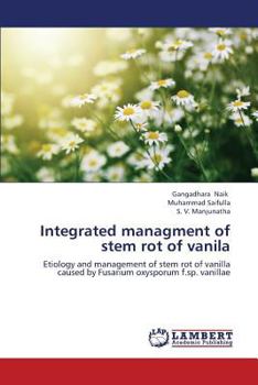 Paperback Integrated Managment of Stem Rot of Vanila Book